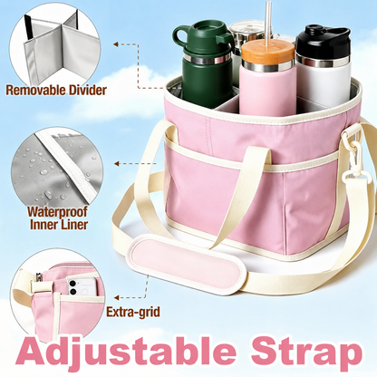 🔥 LAST DAY 50% OFF-☕ Emotional Support Drink Bag – Insulated Coffee Carrier Tote For Iced Coffee Lovers