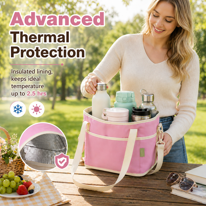 🔥 LAST DAY 50% OFF-☕ Emotional Support Drink Bag – Insulated Coffee Carrier Tote For Iced Coffee Lovers