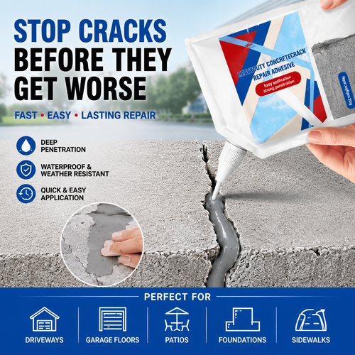 Heavy-Duty Concrete Crack Repair Adhesive