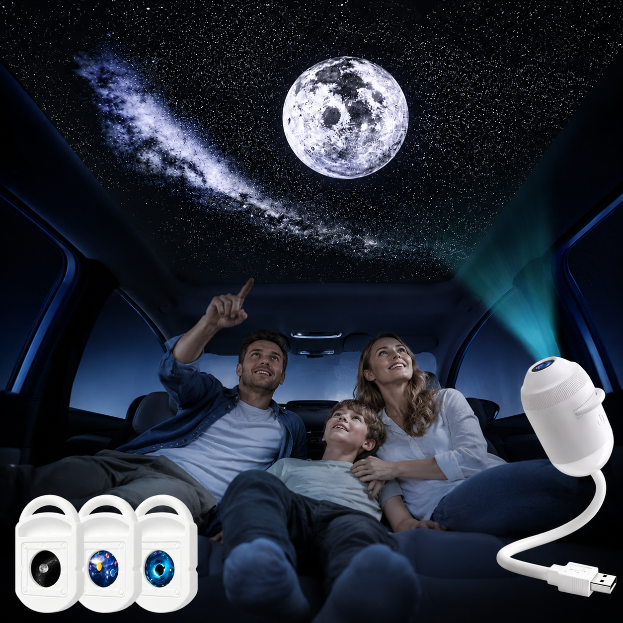 ✨ Plug-and-Play HD Star Projecto
