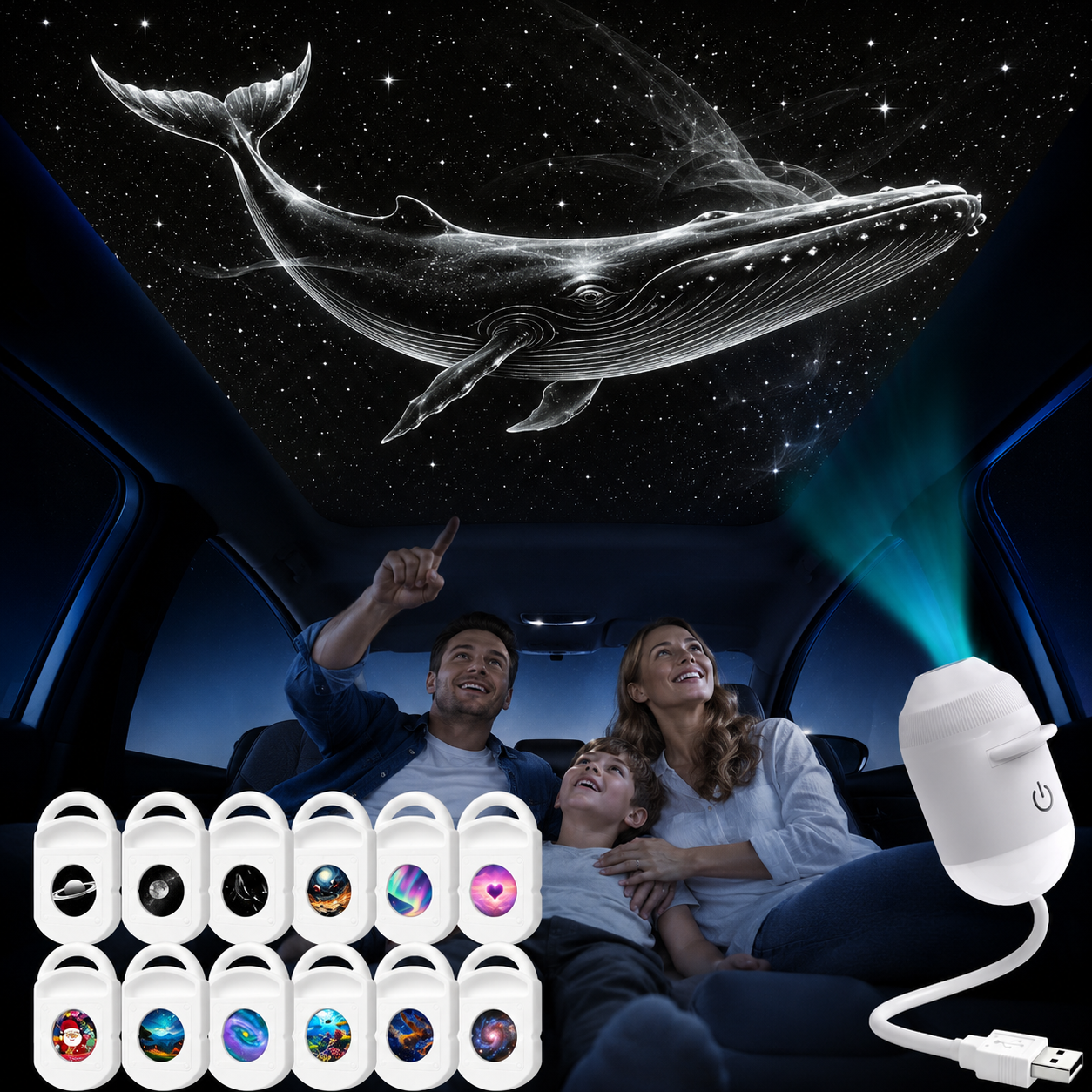 ✨ Plug-and-Play HD Star Projecto