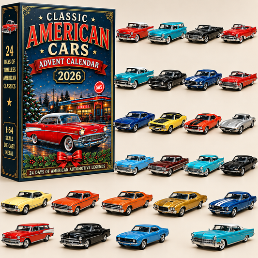 💯🚜🚗🎄 2026 Vehicle Advent Calendar Collection – 24 Days of Classic Machines, Trucks & Military Legends 🎁✨