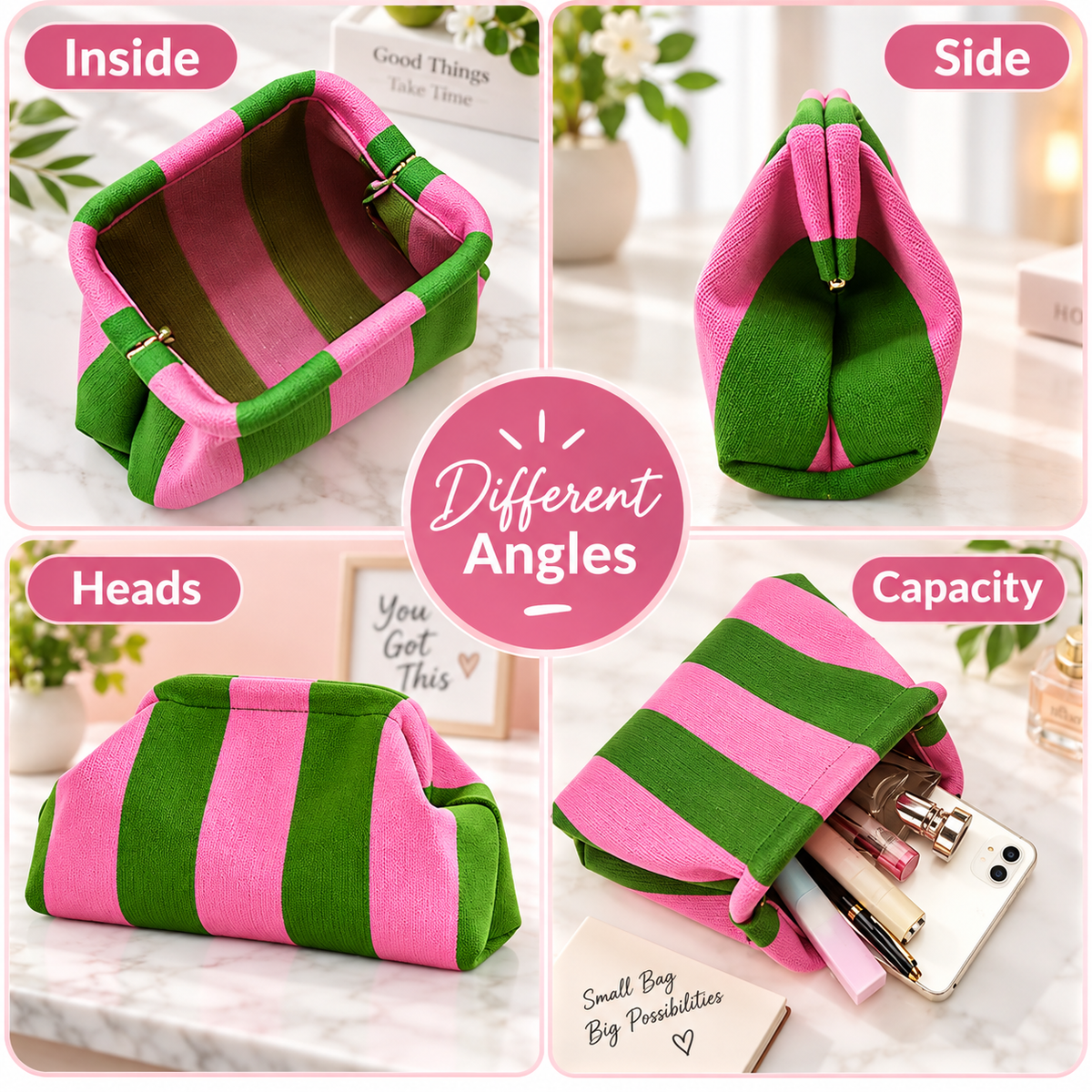 Women's Cloud Handbag Clip Closure Crossbody Bag - Lightweight Foldable for Daily Use