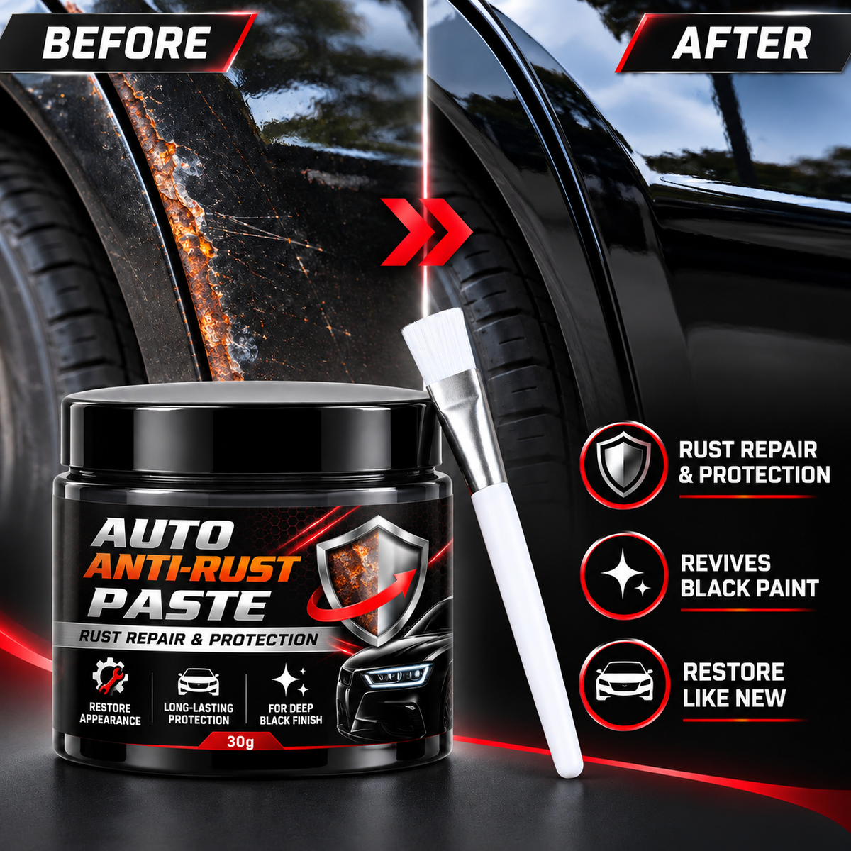 🔥Limited Time Promotion 50% OFF🔥Car Metal Rust Repair Paste