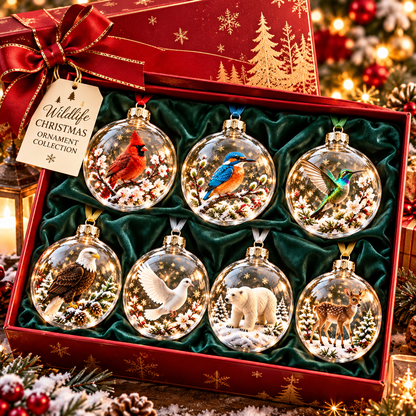 Wildlife Christmas Ornament Collection – Lifelike Animal Keepsakes