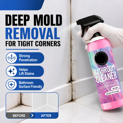 Bathroom Cleaner Powerfully Removes Limescale
