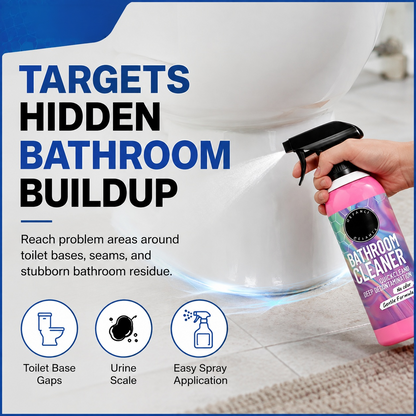 Bathroom Cleaner Powerfully Removes Limescale