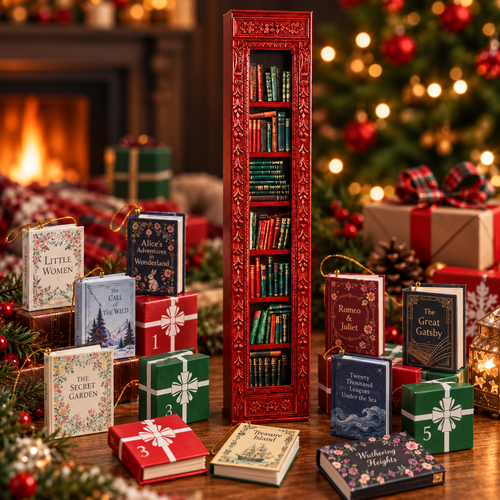 🔥Last Day 49% OFF📚 25-Day Mini Book Advent Calendar – A Book Lover's Christmas Countdown