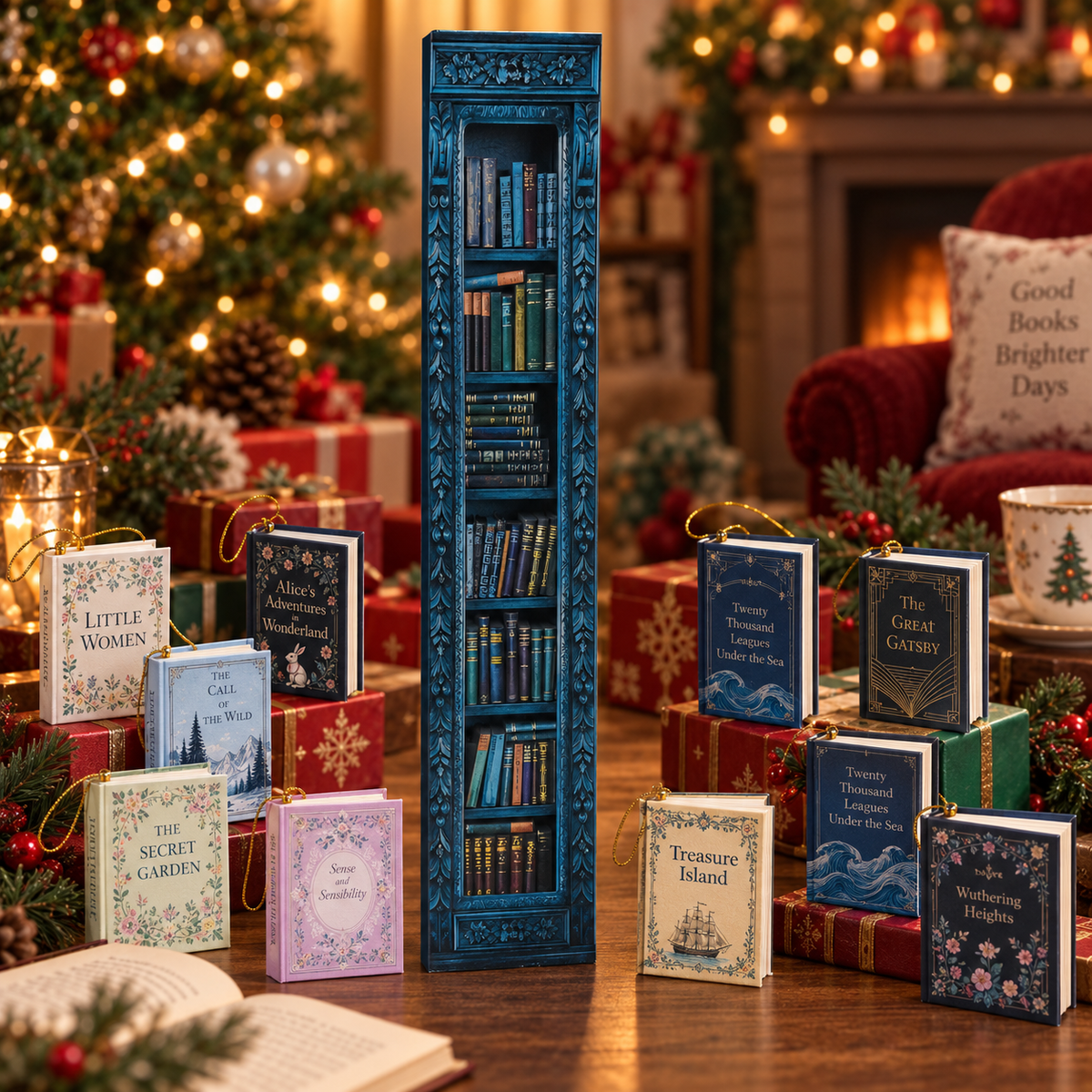 🔥Last Day 49% OFF📚 25-Day Mini Book Advent Calendar – A Book Lover's Christmas Countdown