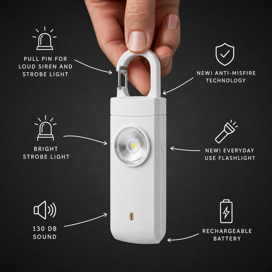 Rechargeable Personal Safety Alarm – product image