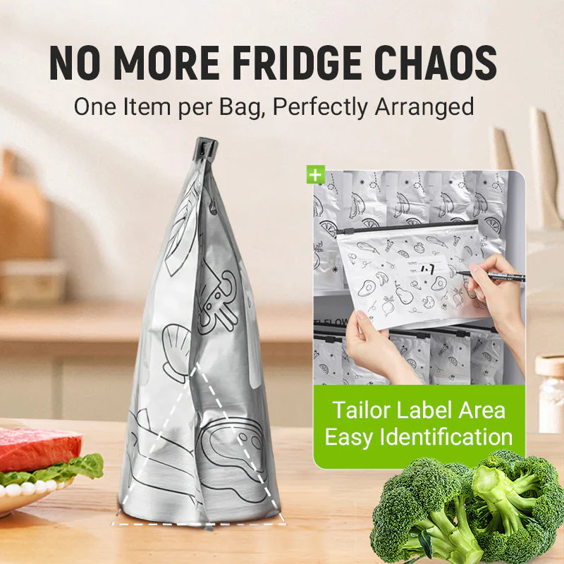 ✨♻️Reusable Aluminum Foil Sealable Storage Bags