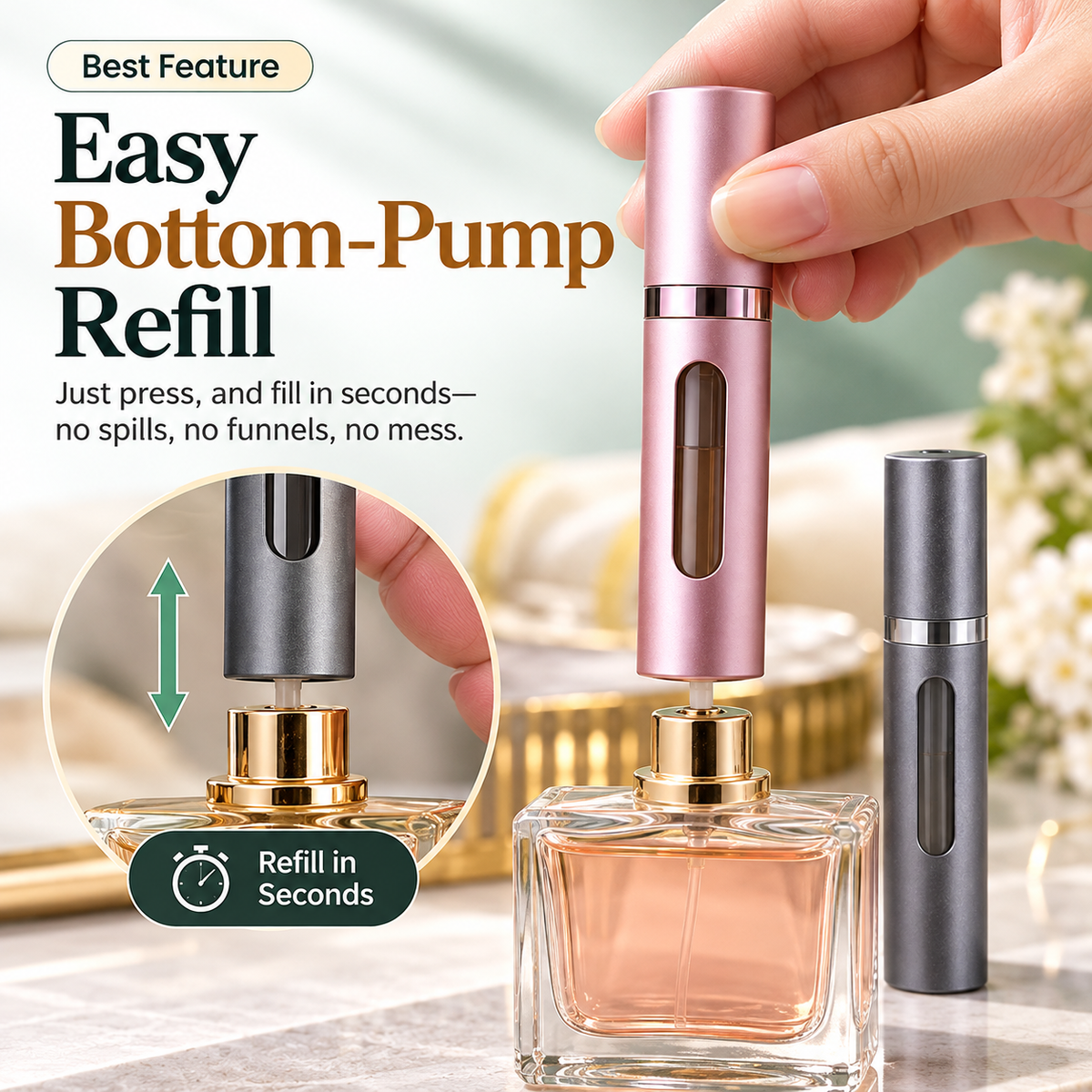 Portable Refillable Perfume