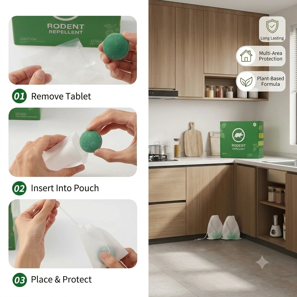 Rodent & Pest Repellent Tablets