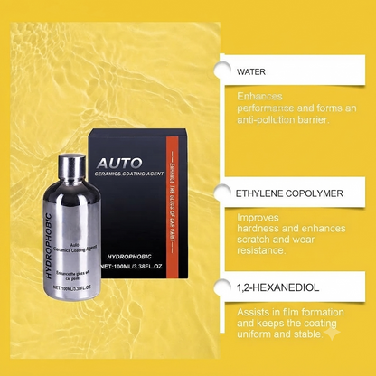 Auto Ceramics Coating Light Ceramic Coating for Cars, Long-Lasting Shine & Protection, Easy to Apply