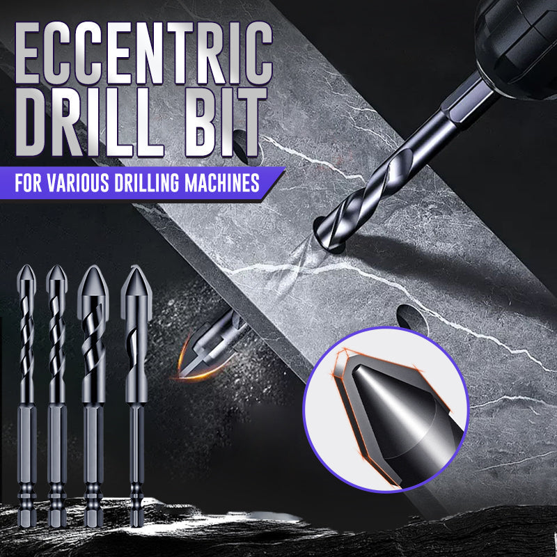 🔥🛠️Eccentric Drill Bit | Drill Tile, Brick & Concrete Without Cracking!