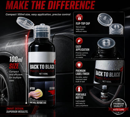 Professional Plastic Reviver for Cars
