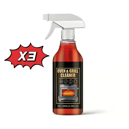 🏆Final 3 hours- BUY 1 GET 1 FREE!!⚡Oven & Grill Cleaner Spray✨