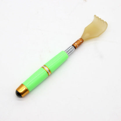 🖐️ 50% OFF NOW! Retractable Stainless Steel Back Scratcher, Portable Back Scraper with Soft Claw, Telescopic Itch Relief Tool for Home Travel