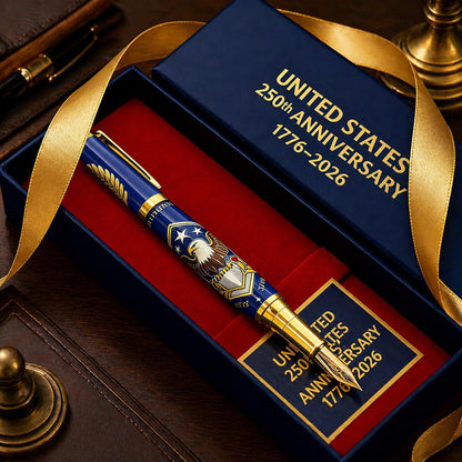 🎁 Cuaderno y bolígrafo del 250.º aniversario de EE. UU., 1776-2026, regalo patriótico