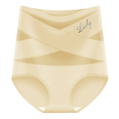 🎁Plus-Size High-Waist Cross Tummy Control Panties