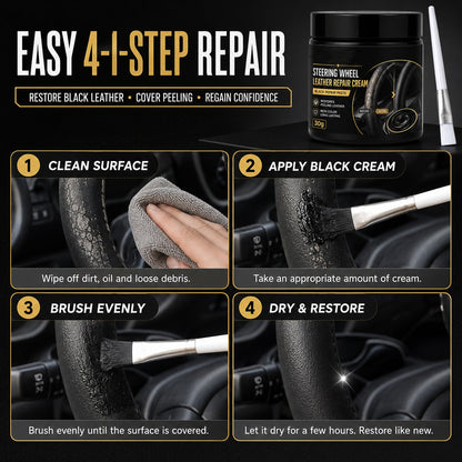 🔥Limited-time 50% off sale!🔥Leather Repair Cream for Steering Wheels