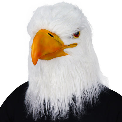 Patriotic Eagle Mask Set with American Flag Bandana
