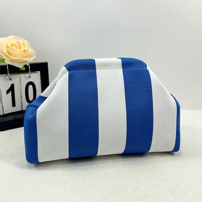 Women's Cloud Handbag Clip Closure Crossbody Bag - Lightweight Foldable for Daily Use