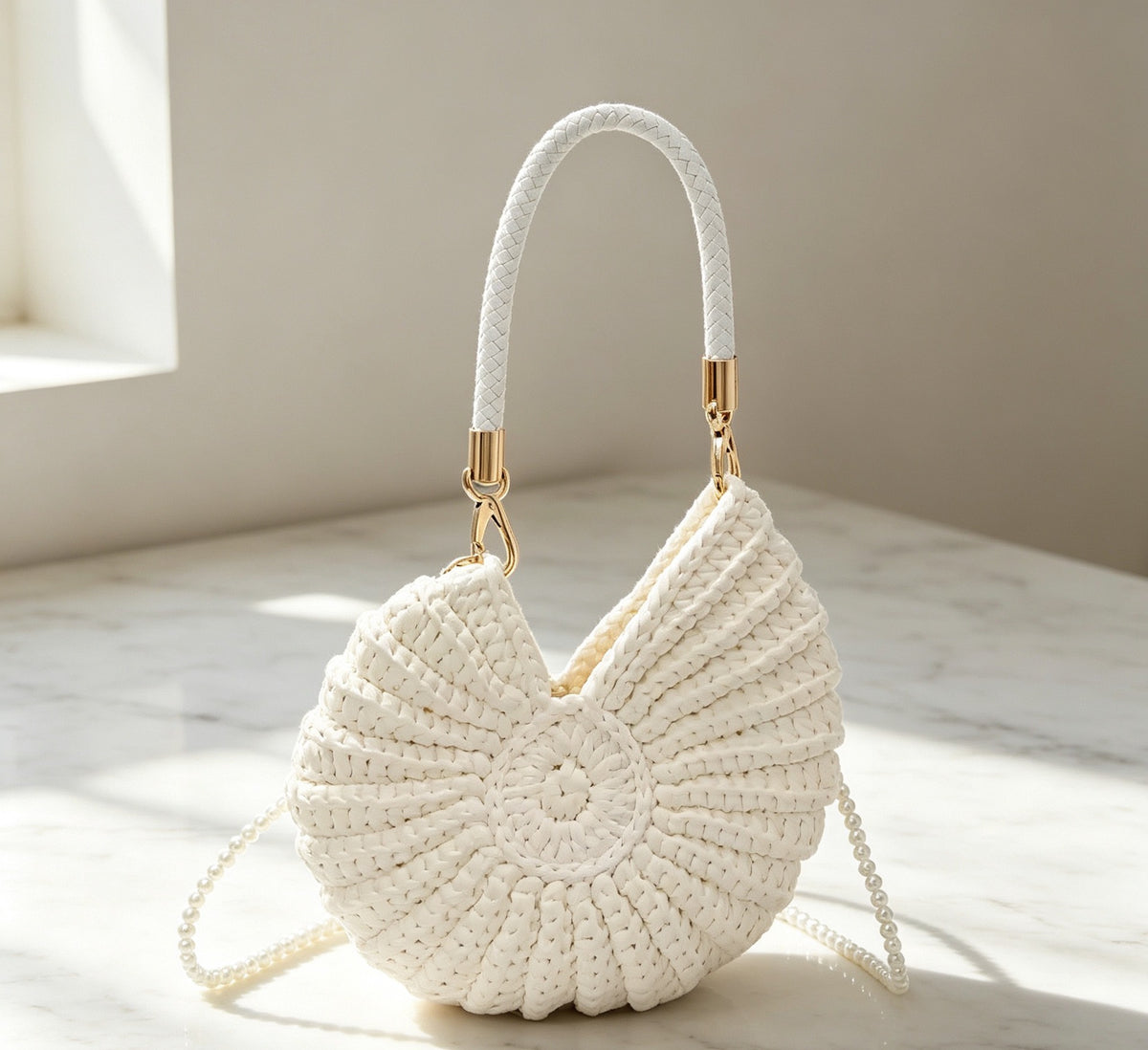 2026 Radiant Nautilus Shell Bag 🐚 — Carry the Magic of the Deep Blue