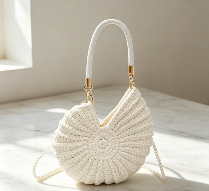 2026 Radiant Nautilus Shell Bag 🐚 — Carry the Magic of the Deep Blue