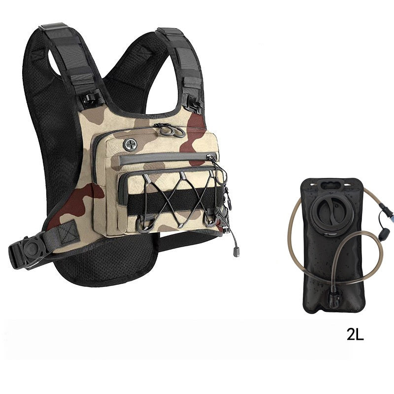 Multi-Functional Hydration Tactical Sling Chest Bag