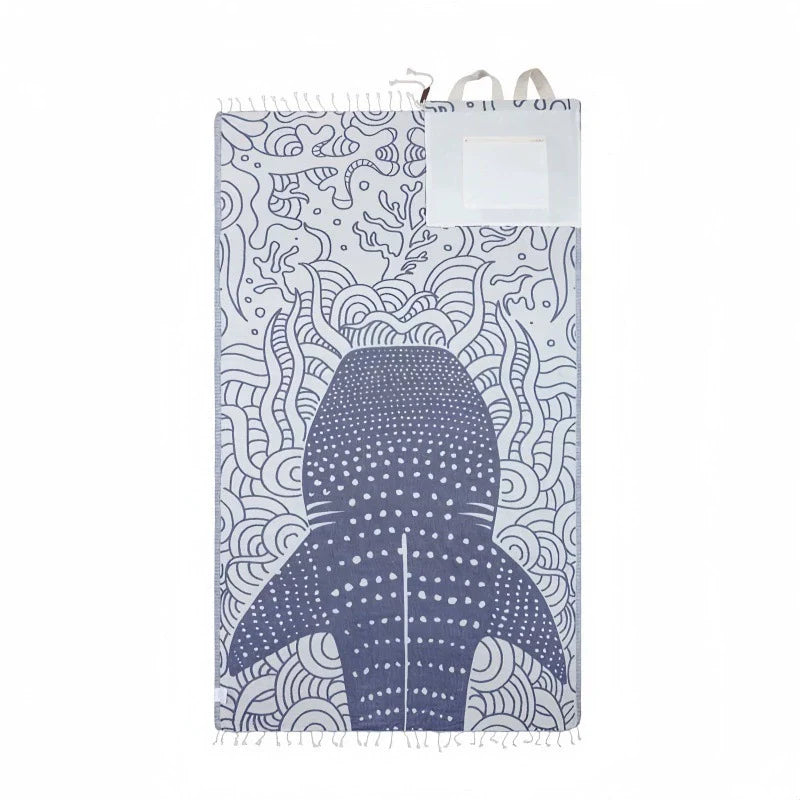 ⏰49% OFF - 🏖️2-in-1 Convertible Towel & Backpack with Inner Zip Pocket & Sand-Repelling Fabric