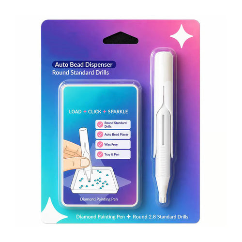 ❄️Summer Sale: 55% off! 💎Automatic diamond painting applicator pen – Place stones faster without constant wax refills.