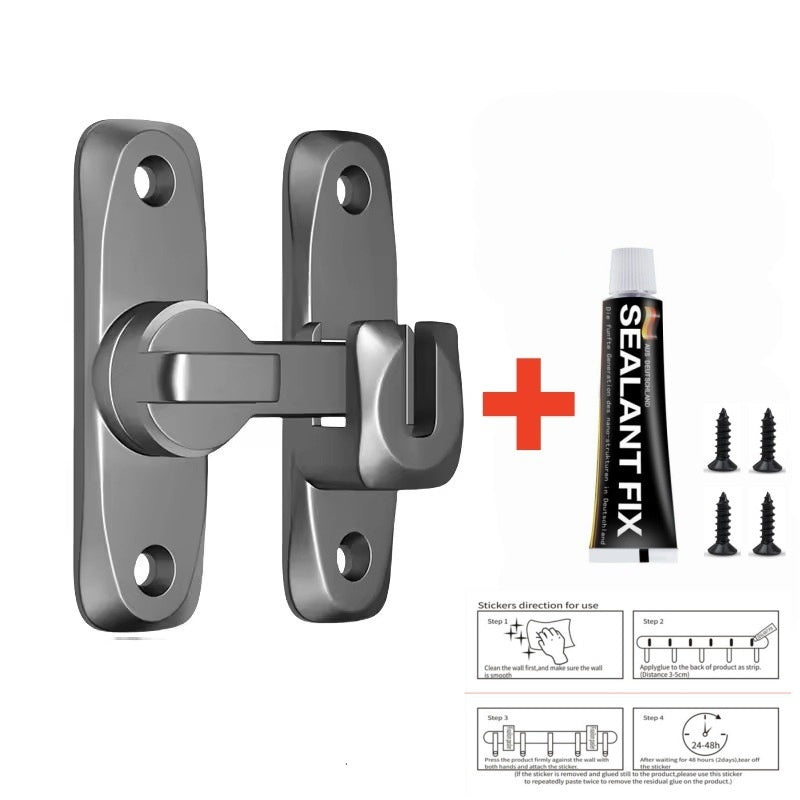 Multi-Angle Sliding Door Lock