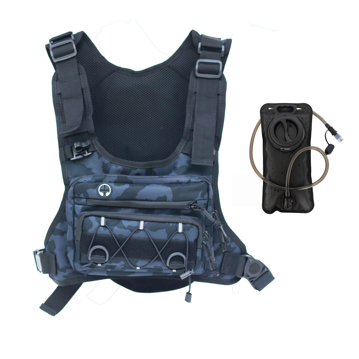 Multi-Functional Hydration Tactical Sling Chest Bag