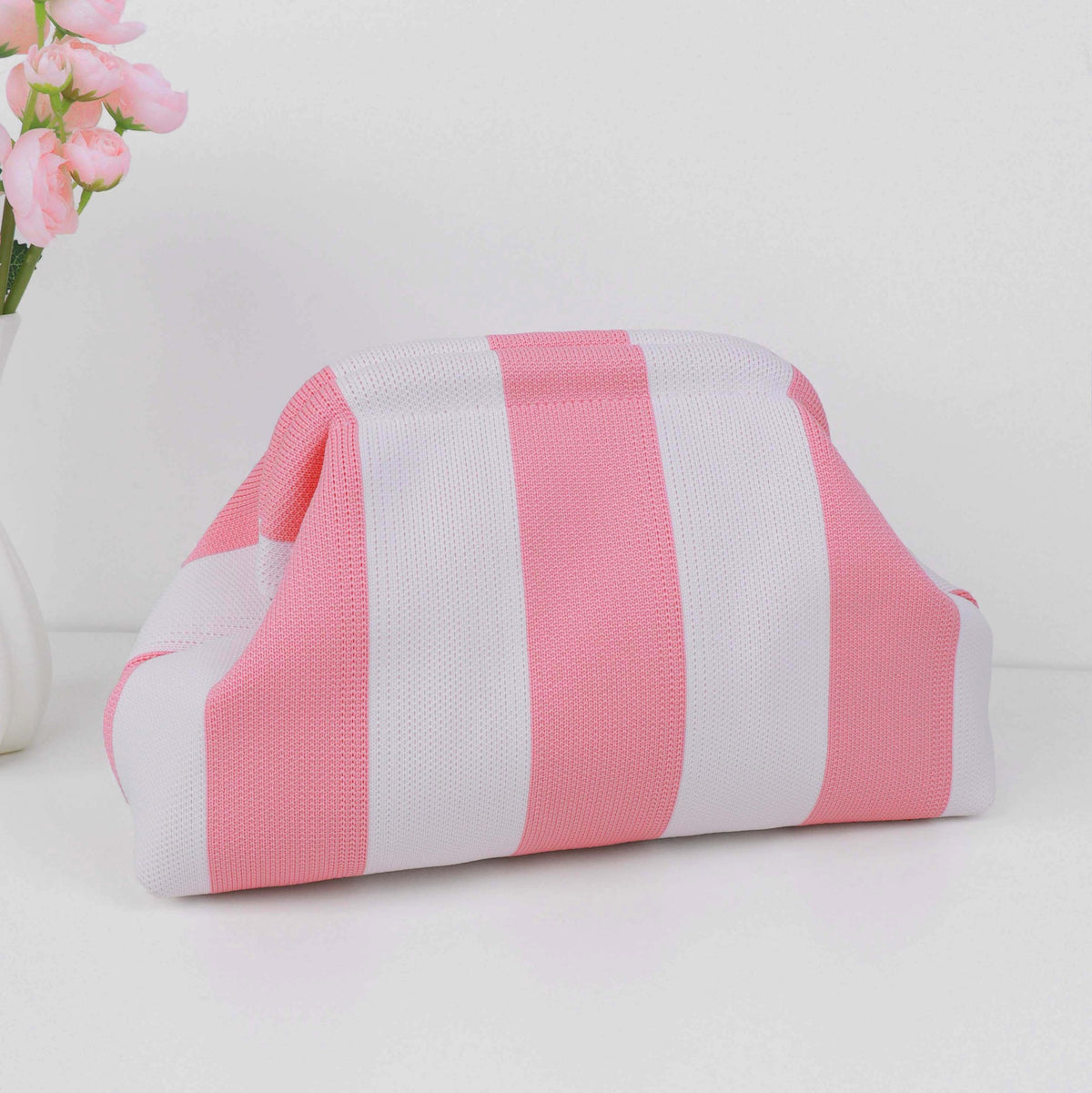 Women's Cloud Handbag Clip Closure Crossbody Bag - Lightweight Foldable for Daily Use
