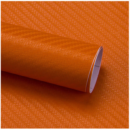 🚗 3D/6D Carbon Fiber Interior Trim Film – Self-Adhesive Car Wrap