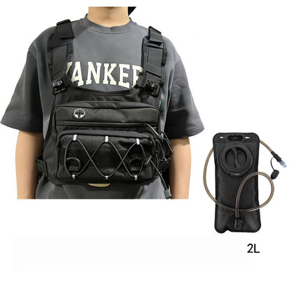 Multi-Functional Hydration Tactical Sling Chest Bag