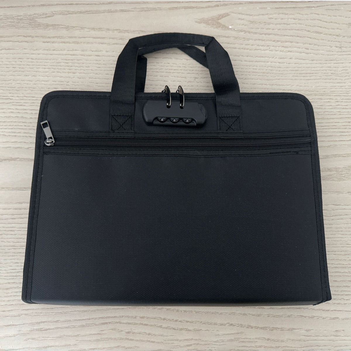 🔥 Fire-Resistant Document Organizer Bag – Large Capacity A4 File Storage Case
