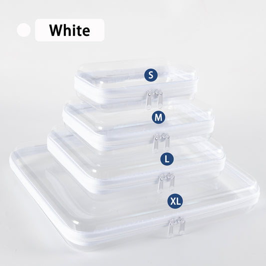 Caja de almacenamiento transparente