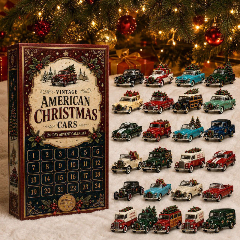 💯🚜🚗🎄 2026 Vehicle Advent Calendar Collection – 24 Days of Classic Machines, Trucks & Military Legends 🎁✨