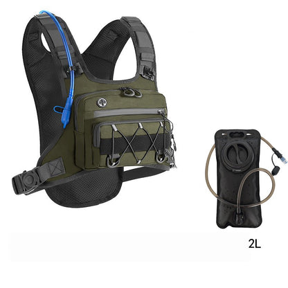 Multi-Functional Hydration Tactical Sling Chest Bag