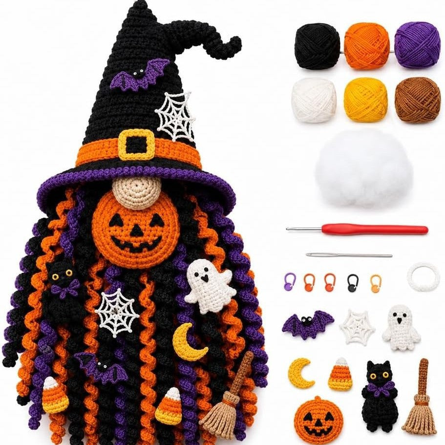 🧶 DIY Seasonal Crochet Door Hanger Kit – 6 Handmade Holiday Designs for Year-Round Home Decor