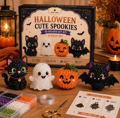 🔥🧵✨ Kit DIY de Animales con Cuentas 3D Pequeños (Producto sin terminar)