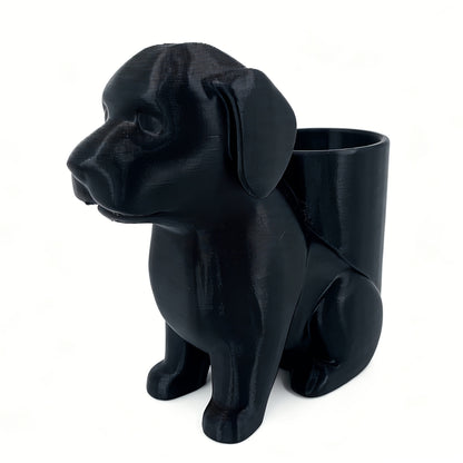 🐶 Dog-Shaped Desktop Pen Holder