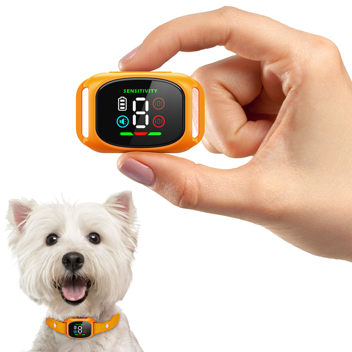 🐶 Smart Anti Bark Collar for Dogs ✨🔇 Safe Automatic Barking Control Training Collar for All Breeds
