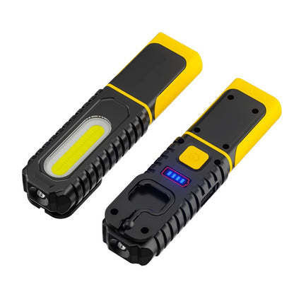 📢📢 50% OFF! Rechargeable LED Work Light – Magnetic Mount & Rotating Hook for Hands-Free Car Repairs 💡🔧