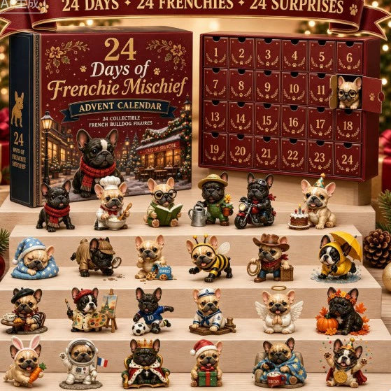 🔥49% Off Last Day -🔧 Vintage Garage Bulldog Advent Calendar 2026 – 24 Days of Classic Bulldog Garage Surprises