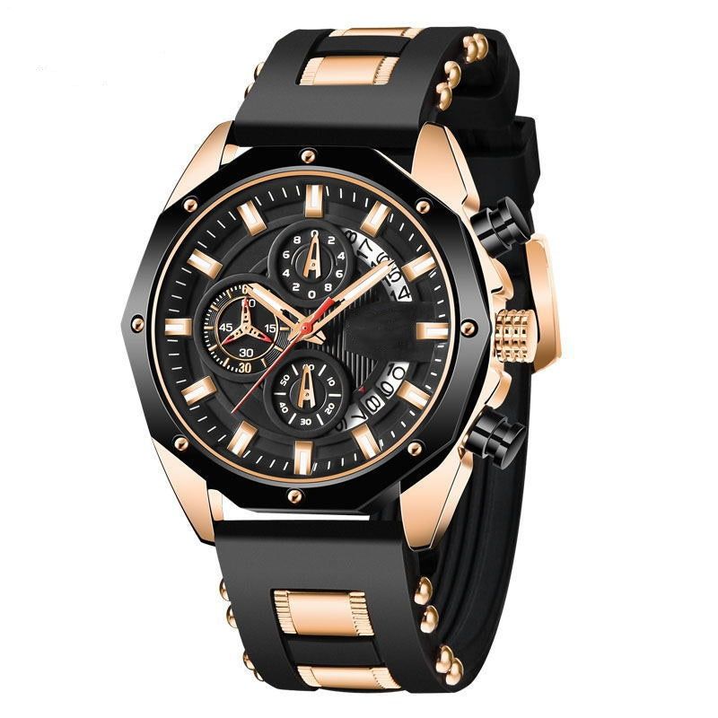 ⏳🔥LIMITED-TIME 50% OFF! ⏰Men's Outdoor Waterproof Sport Quartz Watch – Chronograph function, durable & water-resistant – Perfect for sports, travel & daily wear 🏃‍♂️