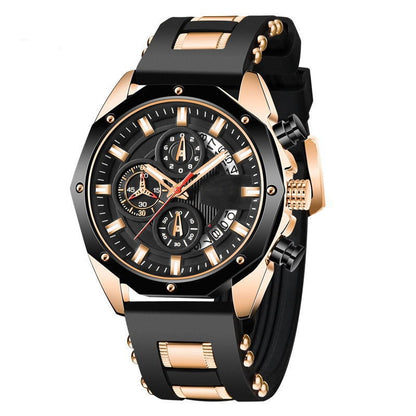 ⏳🔥LIMITED-TIME 50% OFF! ⏰Men's Outdoor Waterproof Sport Quartz Watch – Chronograph function, durable & water-resistant – Perfect for sports, travel & daily wear 🏃‍♂️