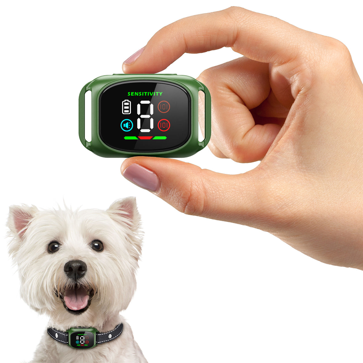 🐶 Smart Anti Bark Collar for Dogs ✨🔇 Safe Automatic Barking Control Training Collar for All Breeds
